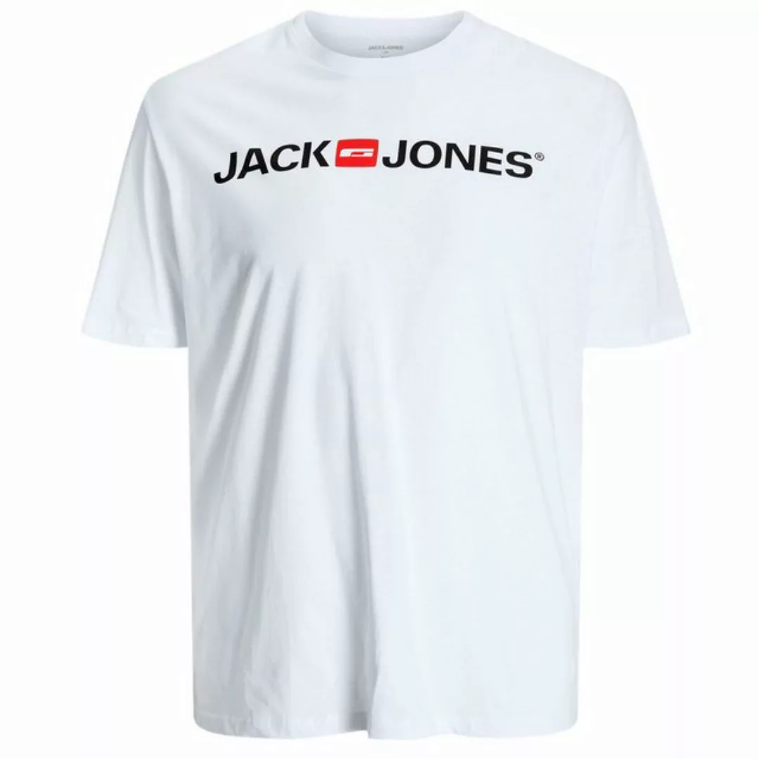 Jack & Jones Herren Rundhals T-Shirt JJECORP LOGO - Slim Fit Plussize günstig online kaufen