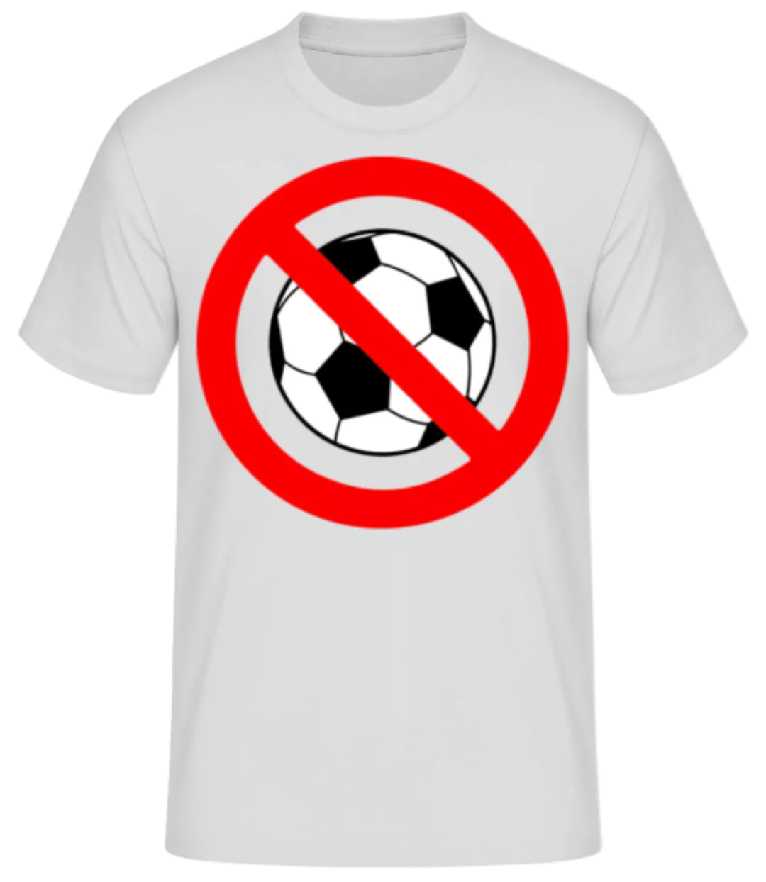 Anti Fußball · Männer Basic T-Shirt günstig online kaufen