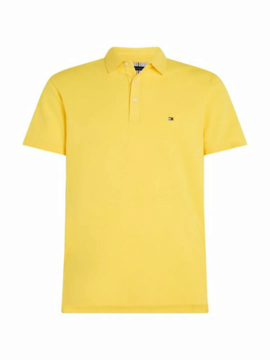 Tommy Hilfiger Poloshirt 1985 SLIM POLO Markenstickerei, aus Baumwoll-Piqué günstig online kaufen