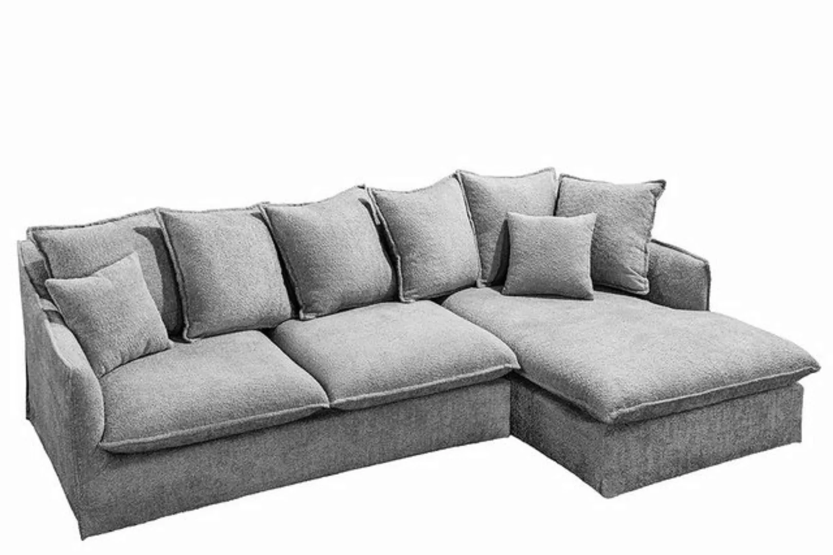 riess-ambiente Ecksofa HEAVEN 255cm grau, Einzelartikel 1 Teile, Couch · L- günstig online kaufen