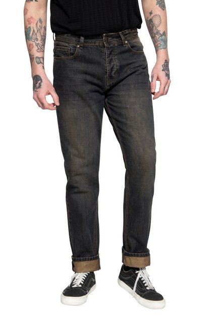 KingKerosin Gerade Jeans Scott Tint Wash günstig online kaufen