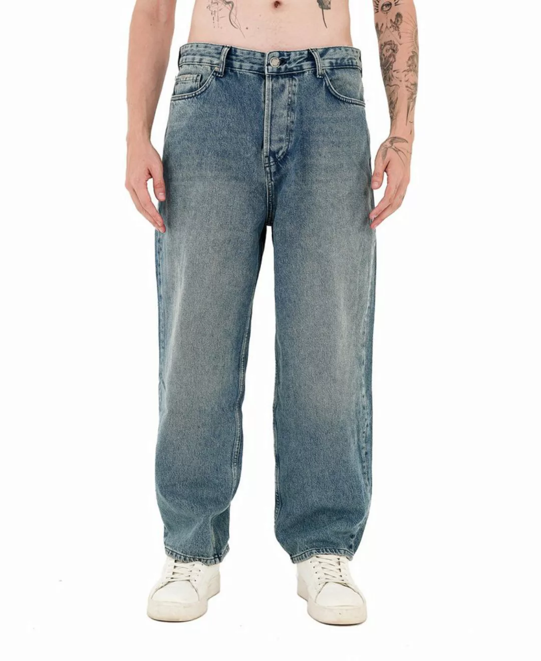 Denim Distriqt Relax-fit-Jeans Herren Baggy Jeans, Baggy Fit, HIP-HOP Jeans günstig online kaufen