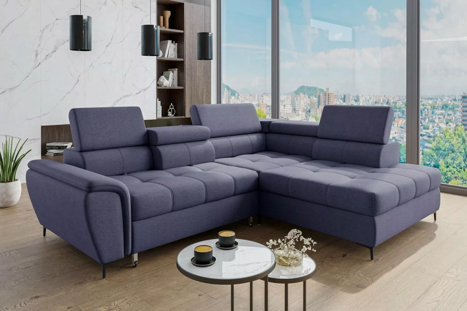 Stylefy Ecksofa Xander, L-Form, Eckcouch, Sitztiefenverstellung günstig online kaufen