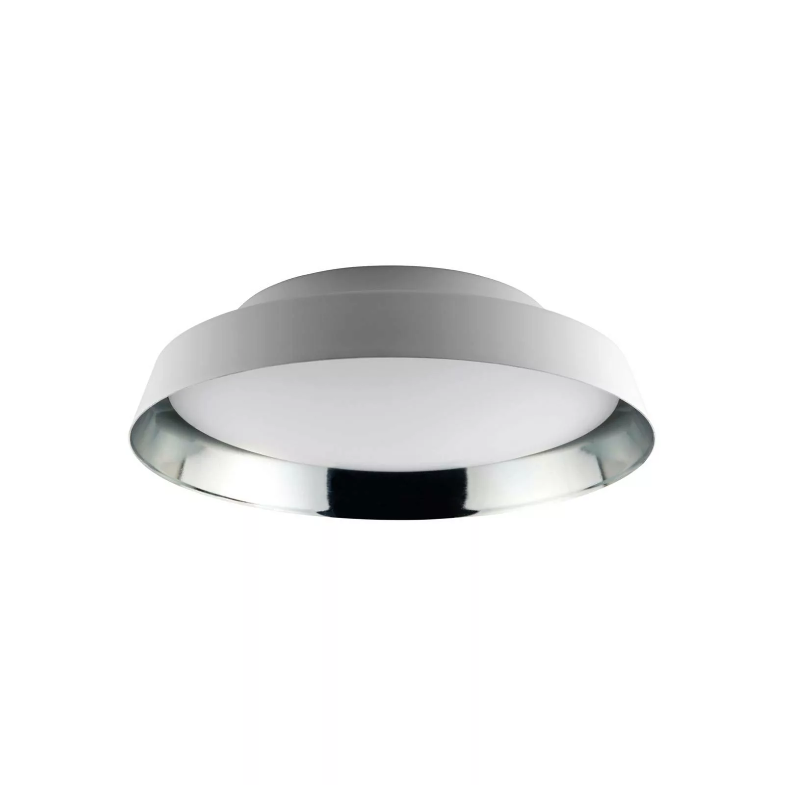 LED-Deckenleuchte Boop! Ø37cm weiß/blau-grau günstig online kaufen