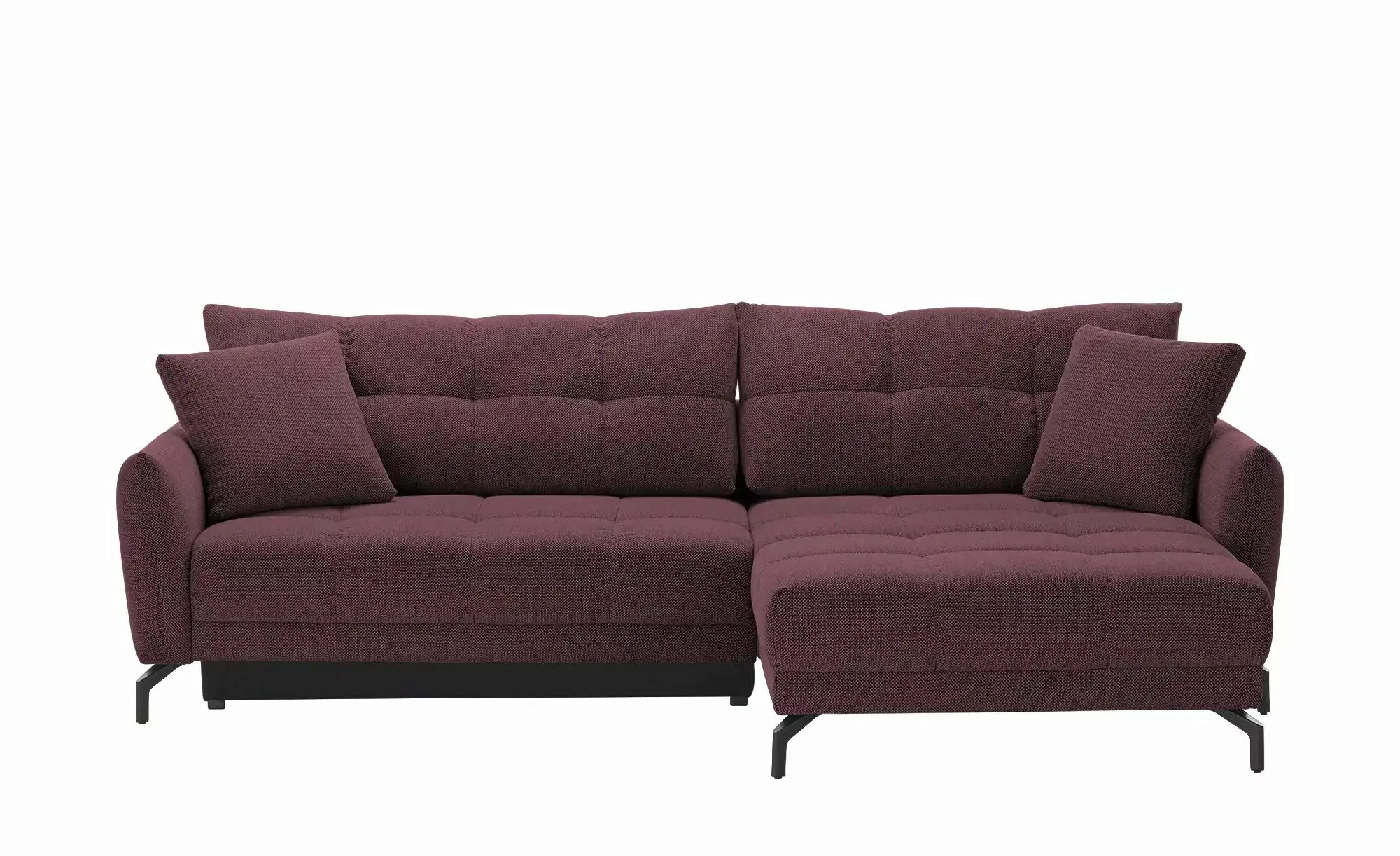 bobb Ecksofa   Casandra de Luxe  ¦ rot ¦ Maße (cm): B: 284 H: 91 T: 191.0 P günstig online kaufen