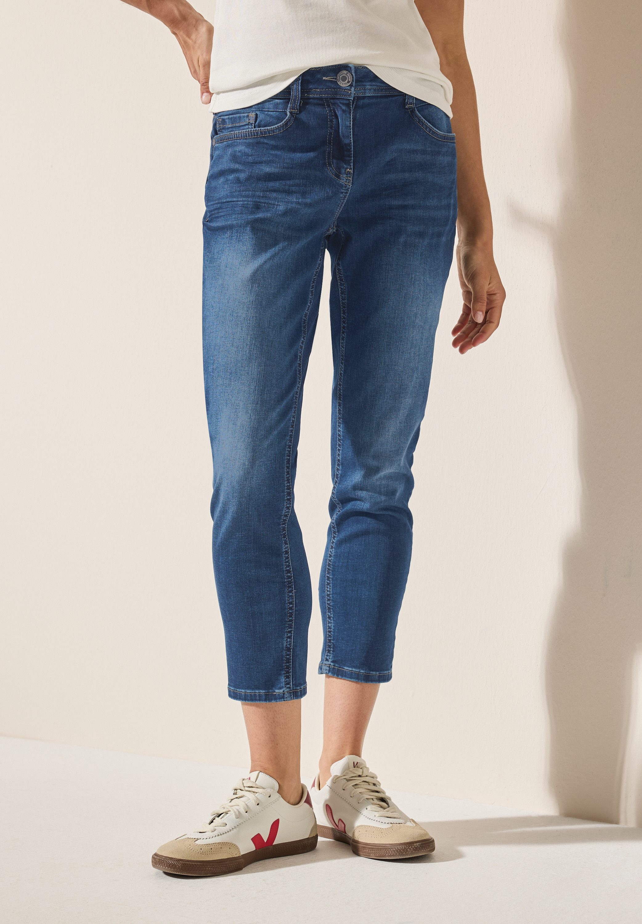 Cecil Comfort-fit-Jeans, Middle Waist günstig online kaufen