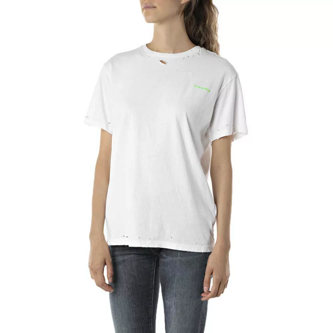 Replay W3301e Kurzärmeliges T-shirt XL White günstig online kaufen