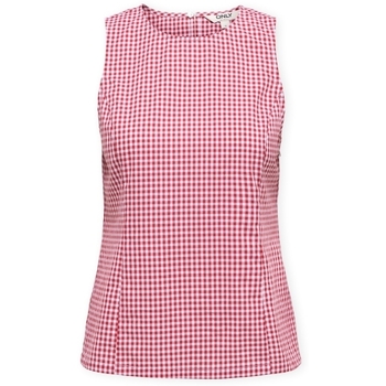 Only  Tank Top Top Maye Check - Salsa/White günstig online kaufen