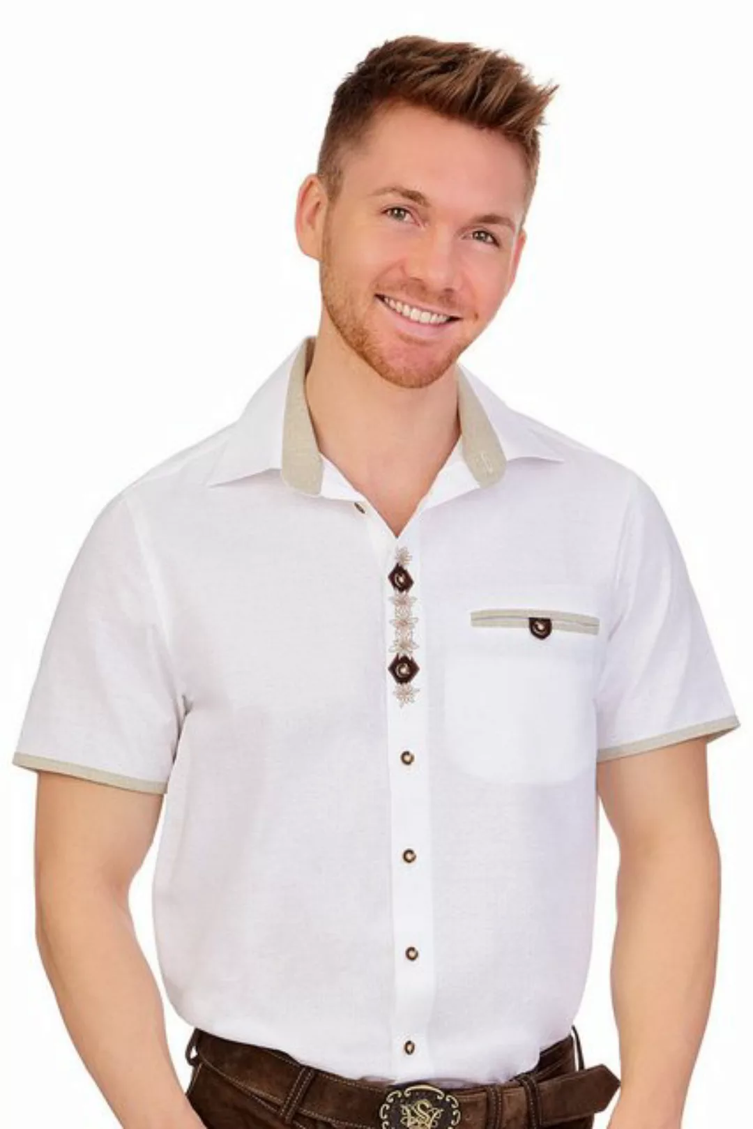 orbis Trachtenhemd Trachtenhemd - NATAN - weiß günstig online kaufen