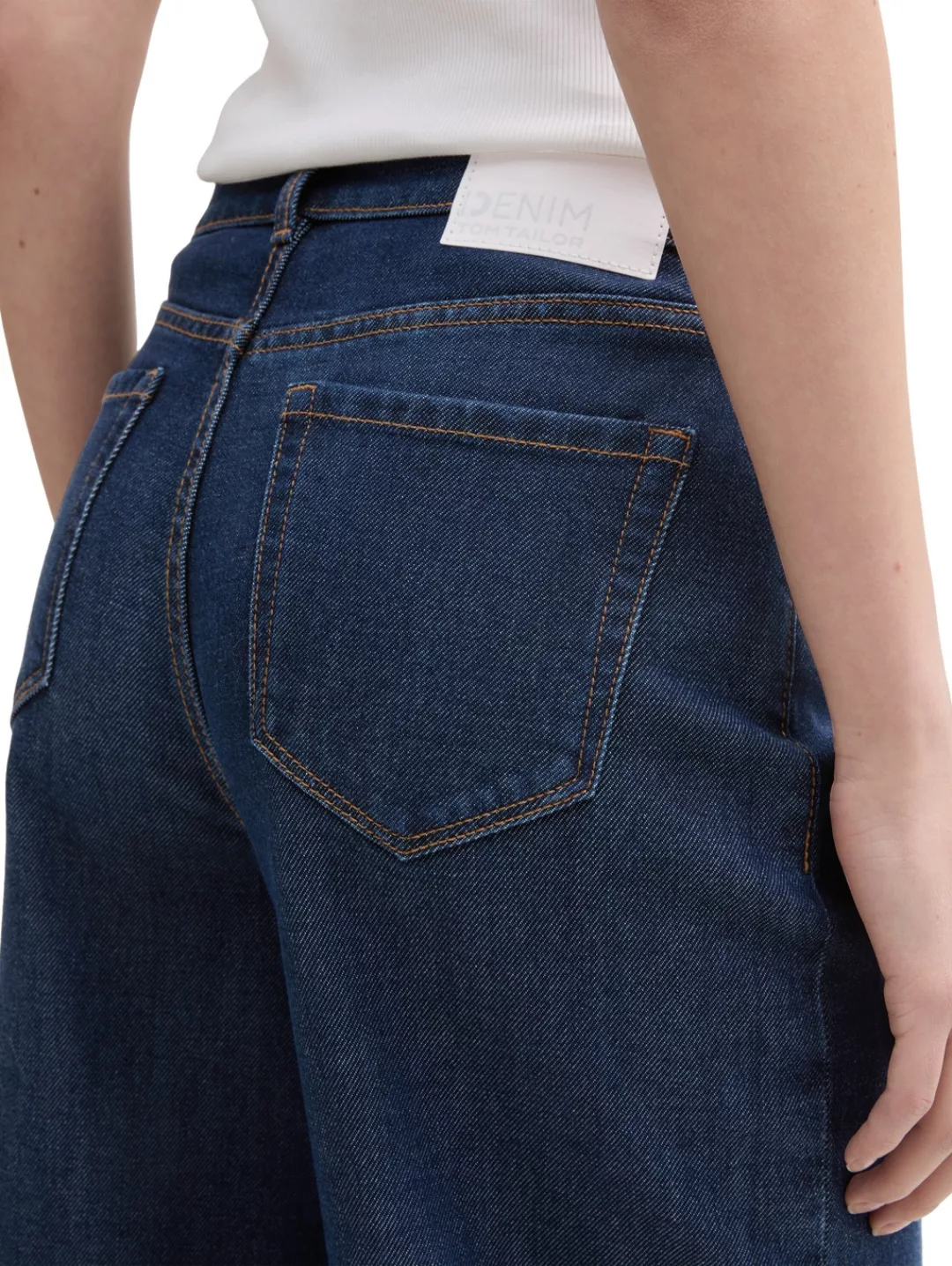 TOM TAILOR Denim Weite Jeans, mit Stretch günstig online kaufen