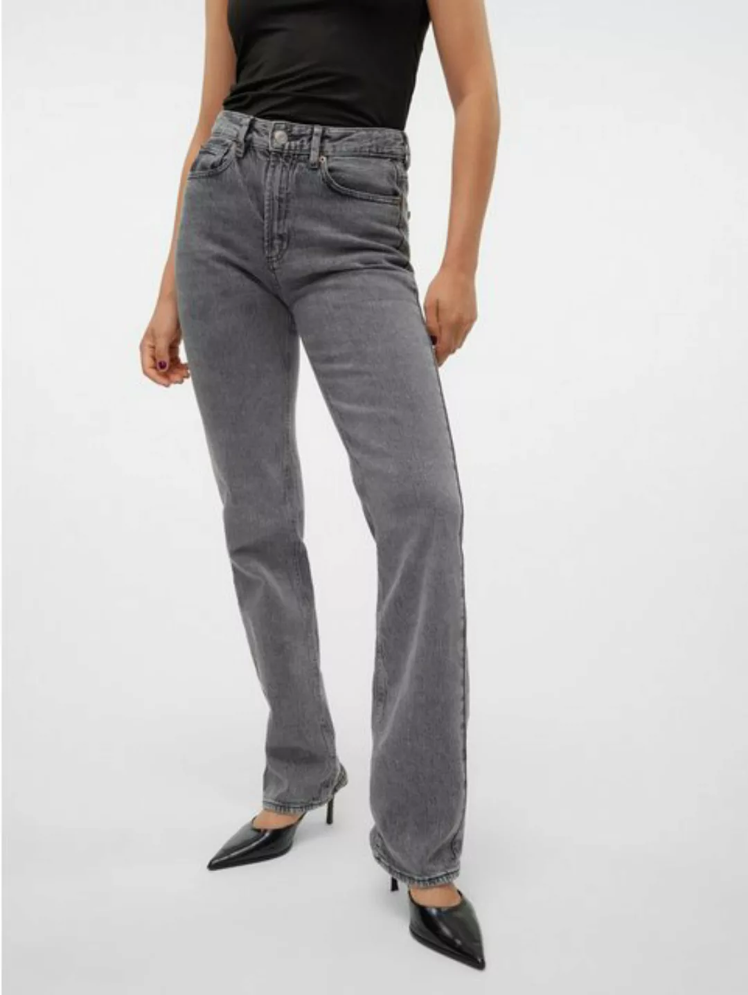 Vero Moda Gerade Jeans VMTESSA HR STRAIGHT JEANS RA206 GA NOOS günstig online kaufen