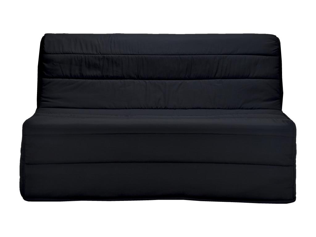 Schlafsofa Klappsofa - Stoff - Schwarz - COWBOY II günstig online kaufen