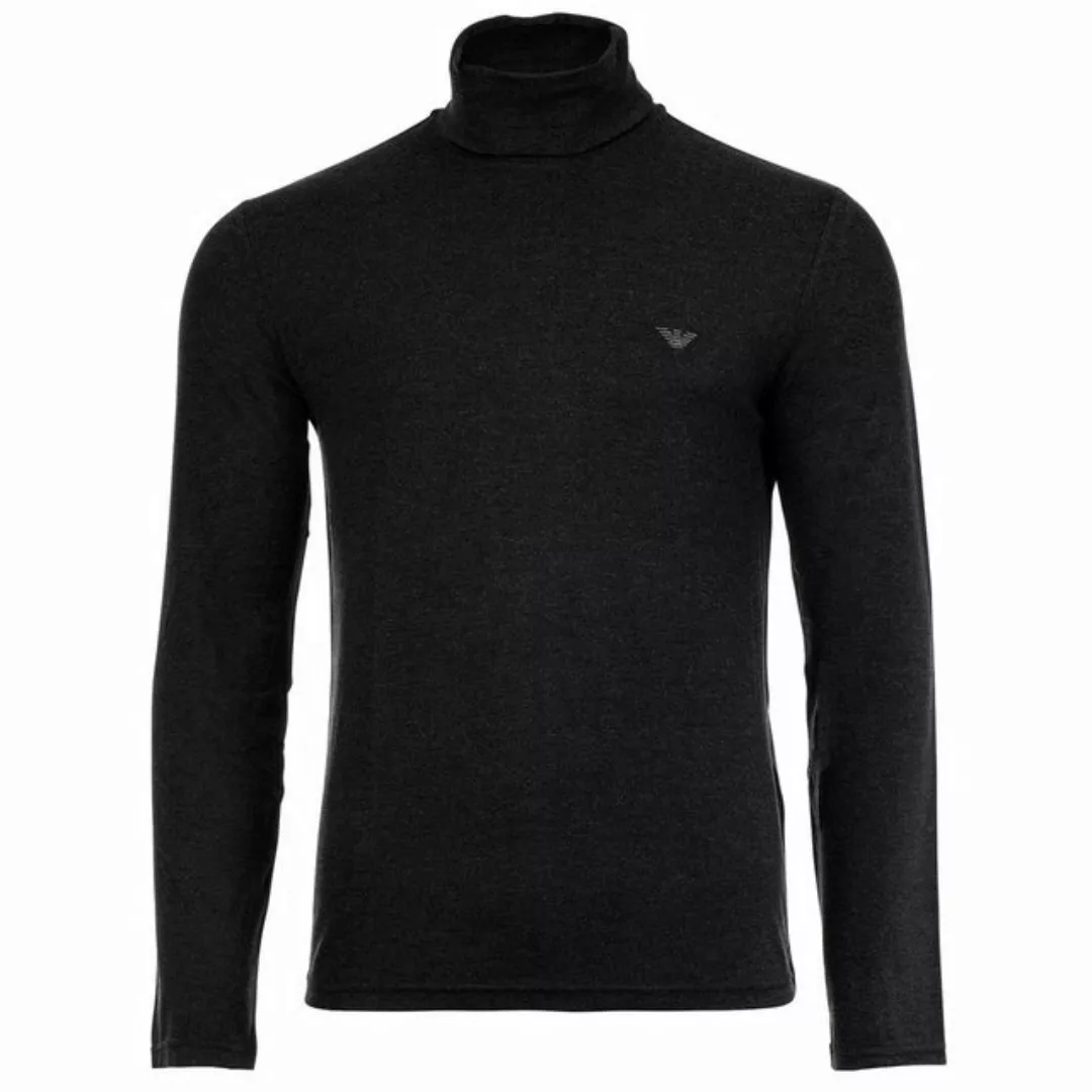 Emporio Armani T-Shirt Herren Langarmshirt - WARM VISCOSE, Turtle Neck günstig online kaufen