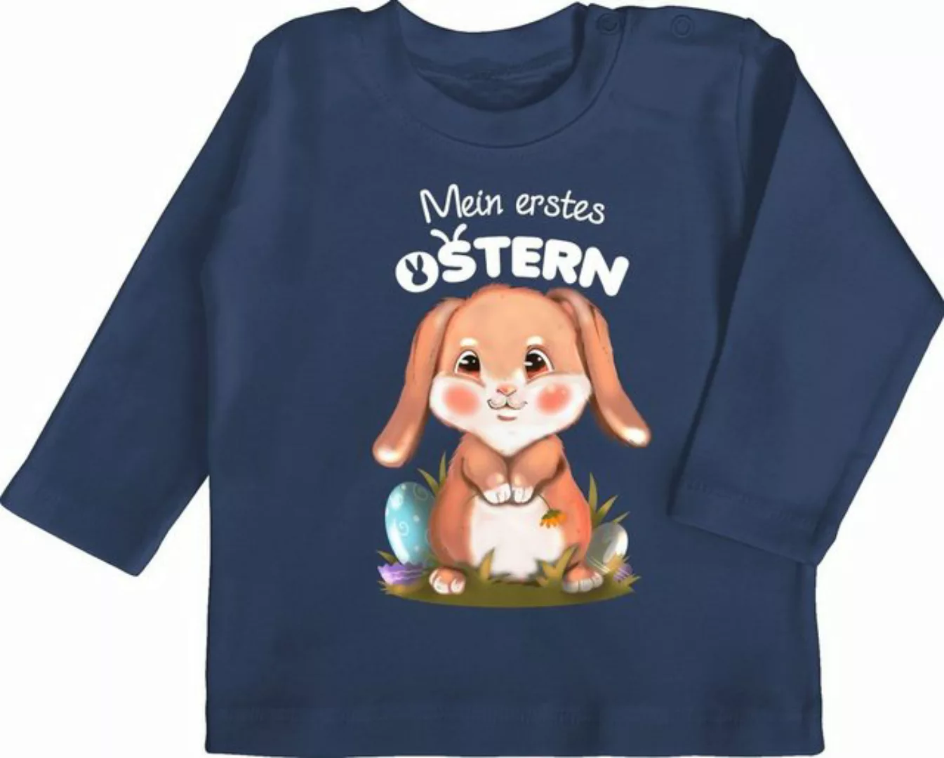 Shirtracer T-Shirt Mein erstes Ostern Hase Aquarell Ostergeschenke günstig online kaufen