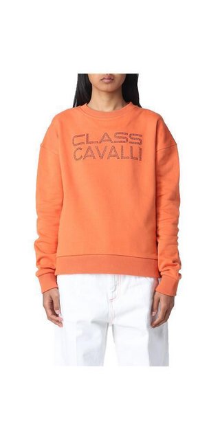 Cavalli Class Sweatshirt Cavalli Class Sweatshirt orange Damen günstig online kaufen