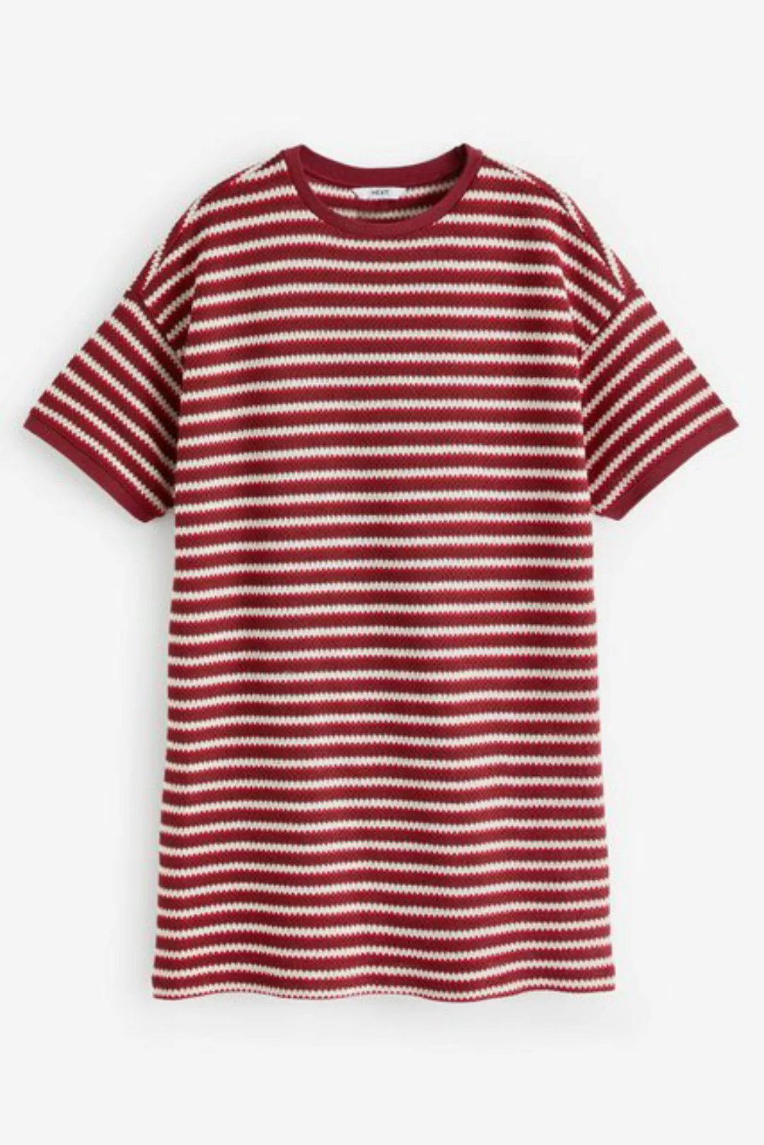Next Shirtkleid Kastiges T-Shirt Kleid mit Häkeldetail (1-tlg) günstig online kaufen