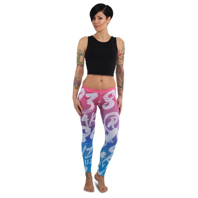 YAKUZA Leggings Lettering günstig online kaufen