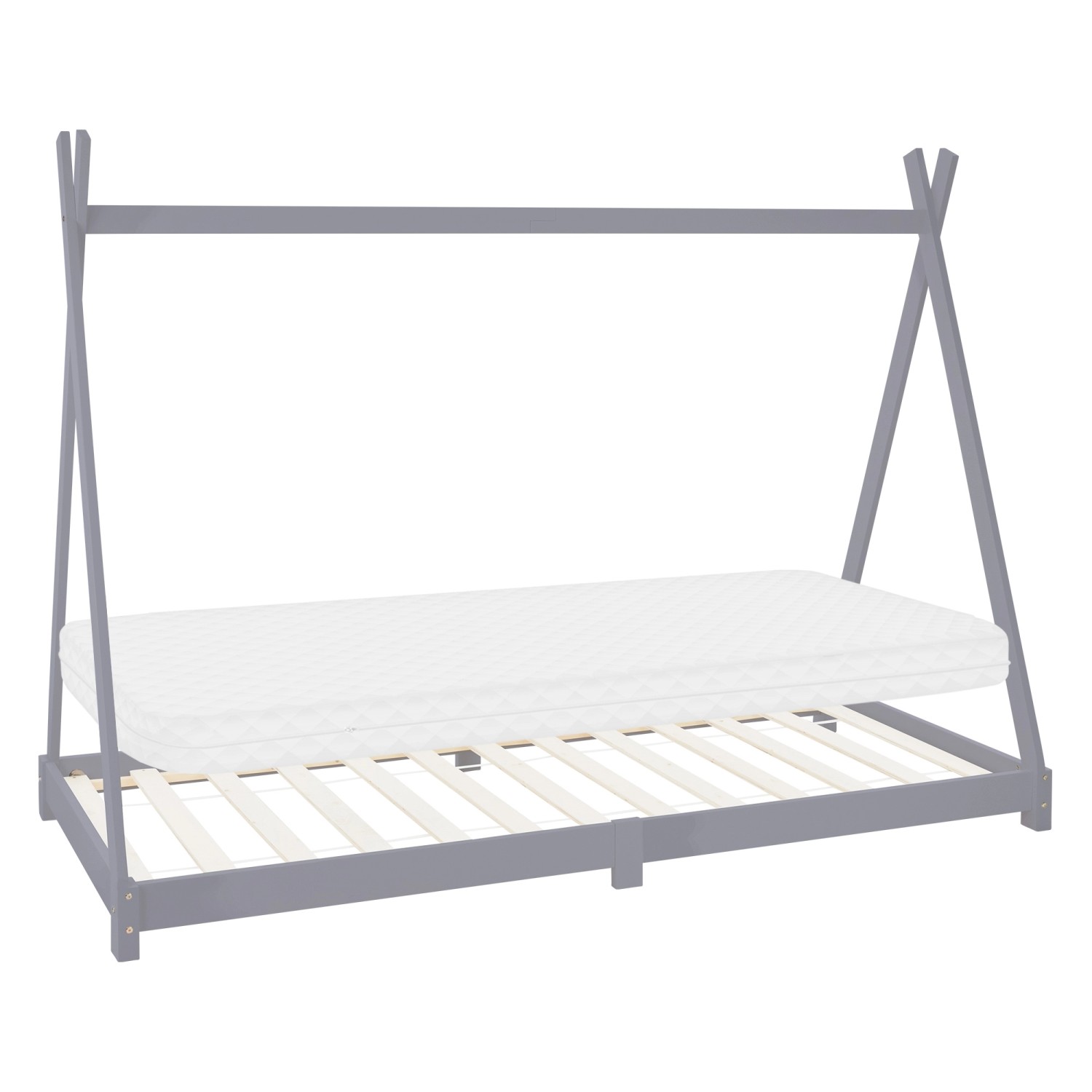 ML-DESIGN Spielbett Hausbett Tipi Zeltbett inkl. günstig online kaufen