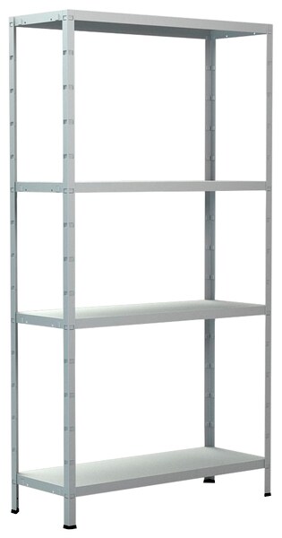 SCHULTE Regalwelt Steckregal »Stecksystem-Grundregal«, Metall weiß, 1500x80 günstig online kaufen