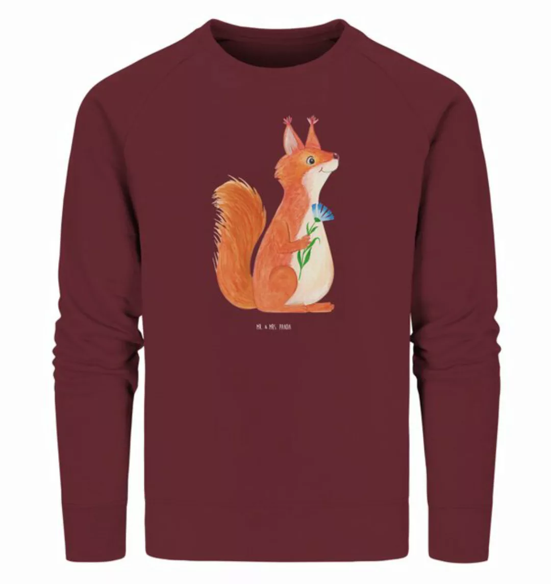 Mr. & Mrs. Panda Longpullover Größe XXL Eichhörnchen Blume - Burgundy - Ges günstig online kaufen