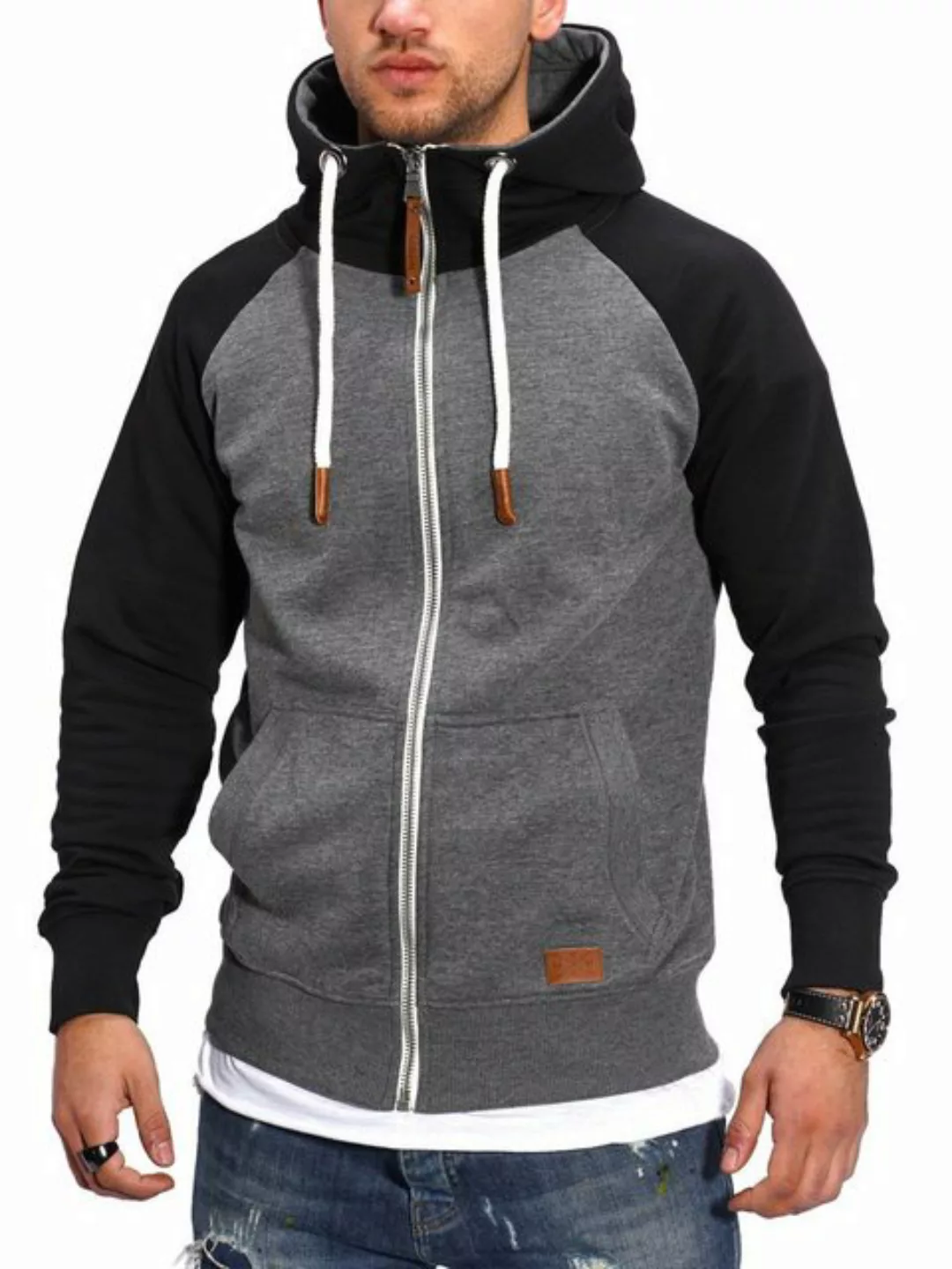 behype Sweatjacke "RAGLAN", mit Raglan-Ärmeln günstig online kaufen