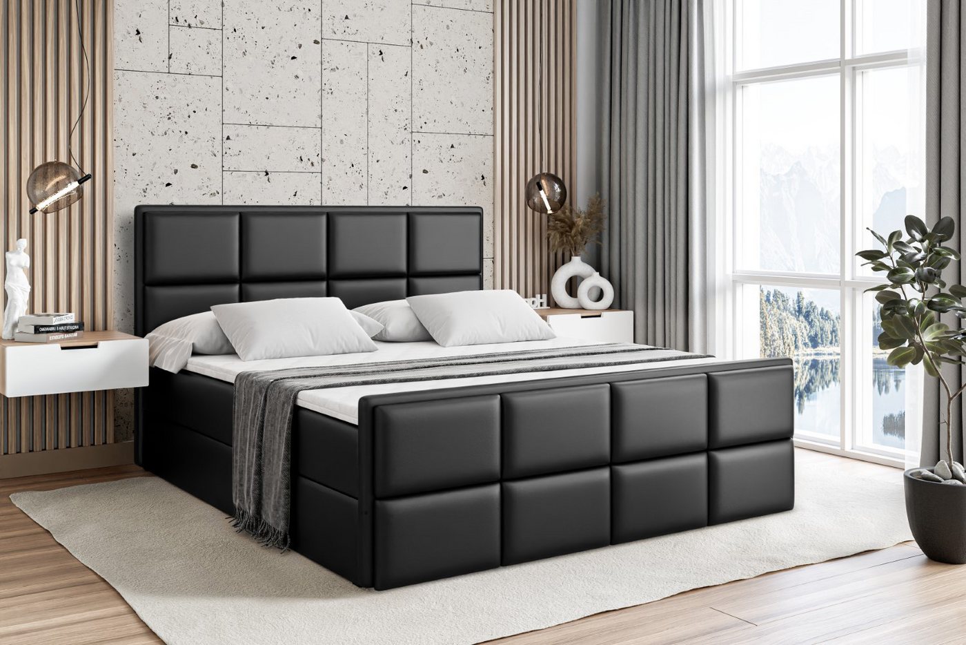 ALTDECOR Boxspringbett GALMA-Z günstig online kaufen