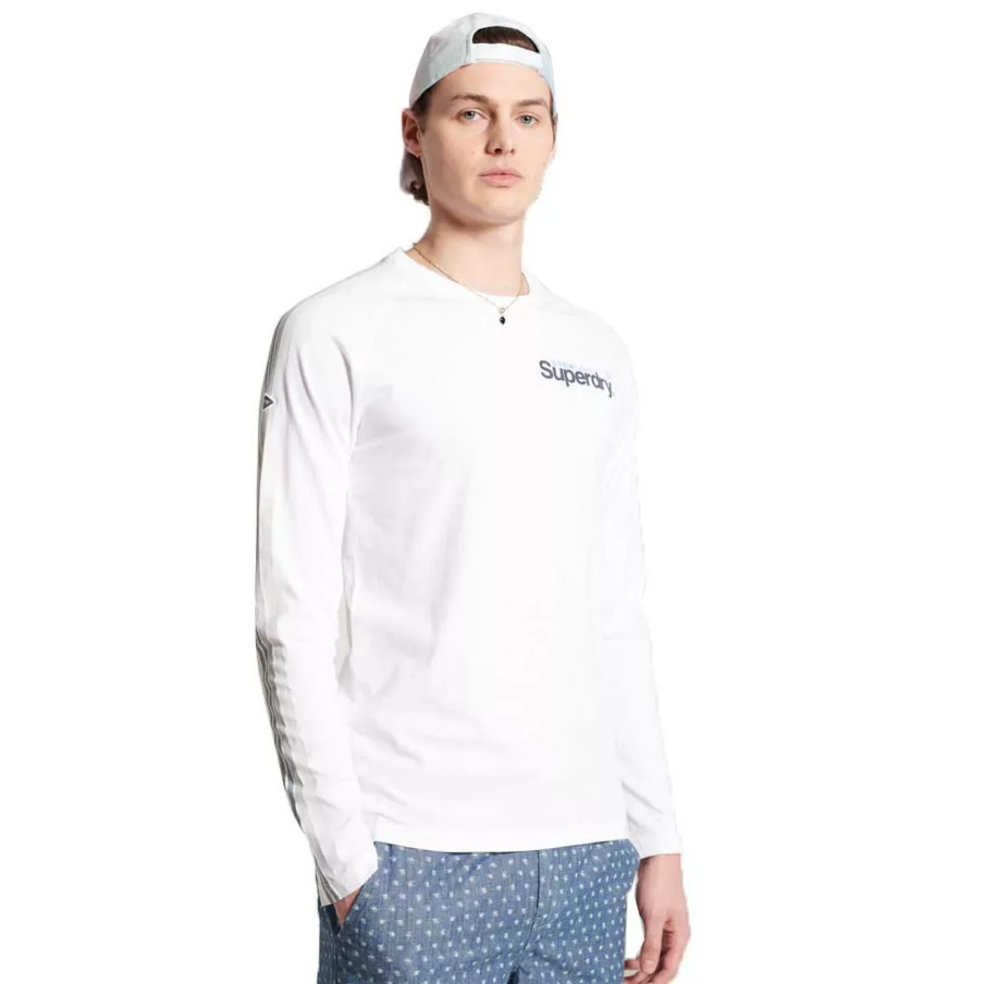 Superdry Core Logo Cali Raglan Langarm-t-shirt XL Brilliant White günstig online kaufen