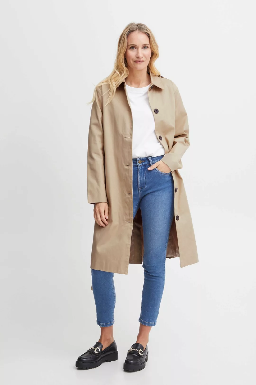 fransa Trenchcoat "Trenchcoat FRCassie" günstig online kaufen