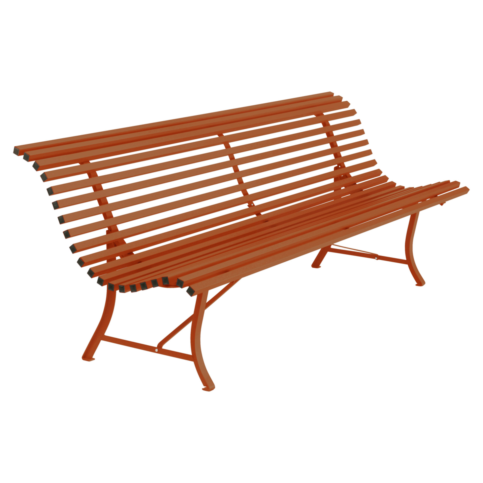 Louisiane Outdoor Bank 200 cm Kandierte Orange günstig online kaufen