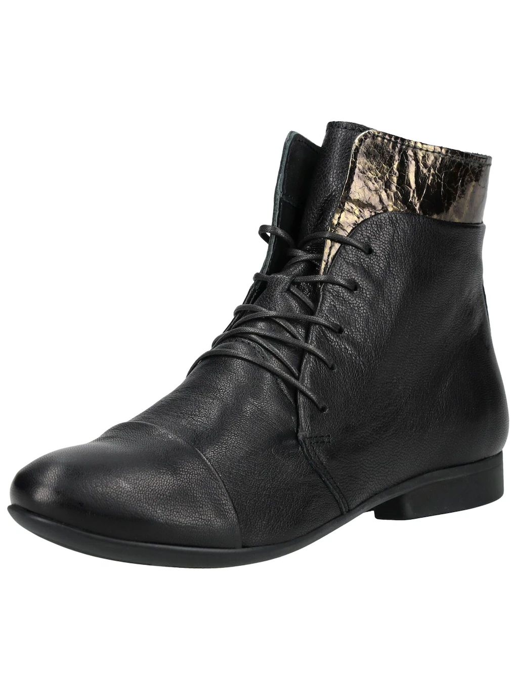 Think Schnürstiefelette "Think Stiefelette Leder" günstig online kaufen