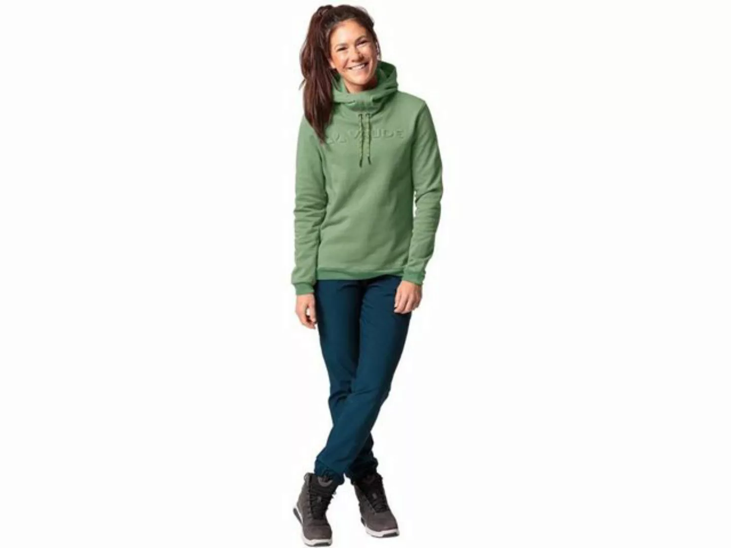 VAUDE Kapuzenpullover VAUDE Bio-Damen-Hoodie 'Manukau III' mit weiter Ka günstig online kaufen