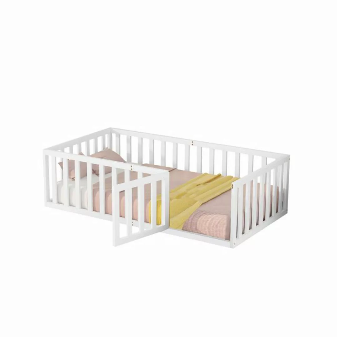 HAUSS SPOLE Kinderbett Einzelbett Holzbett Bettrahmen Kinderbett (90x200cm günstig online kaufen