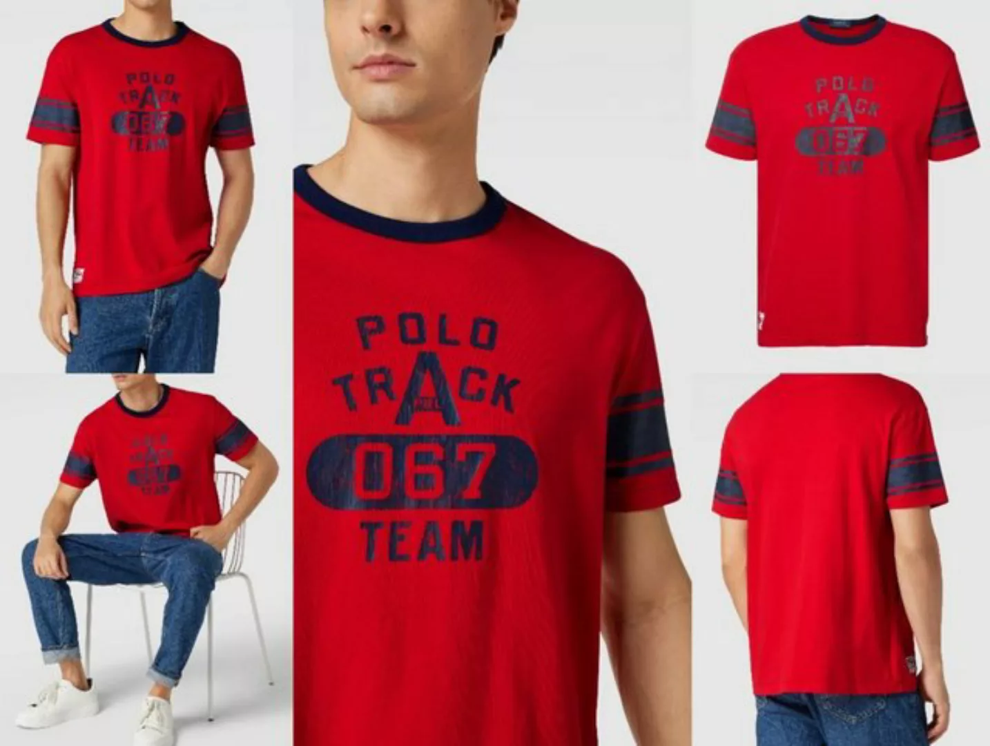Ralph Lauren T-Shirt POLO RALPH LAUREN TRACK TEAM TEE T-Shirt Shirt Classic günstig online kaufen