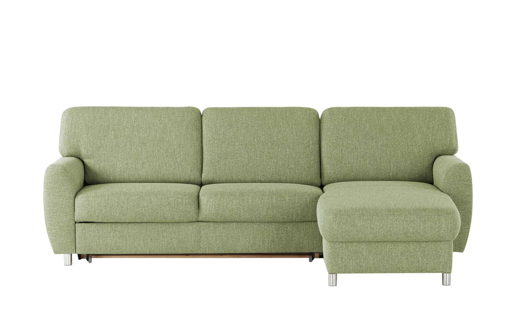 smart Ecksofa  Valencia ¦ grün ¦ Maße (cm): B: 263 H: 90 T: 173.0 Polstermö günstig online kaufen