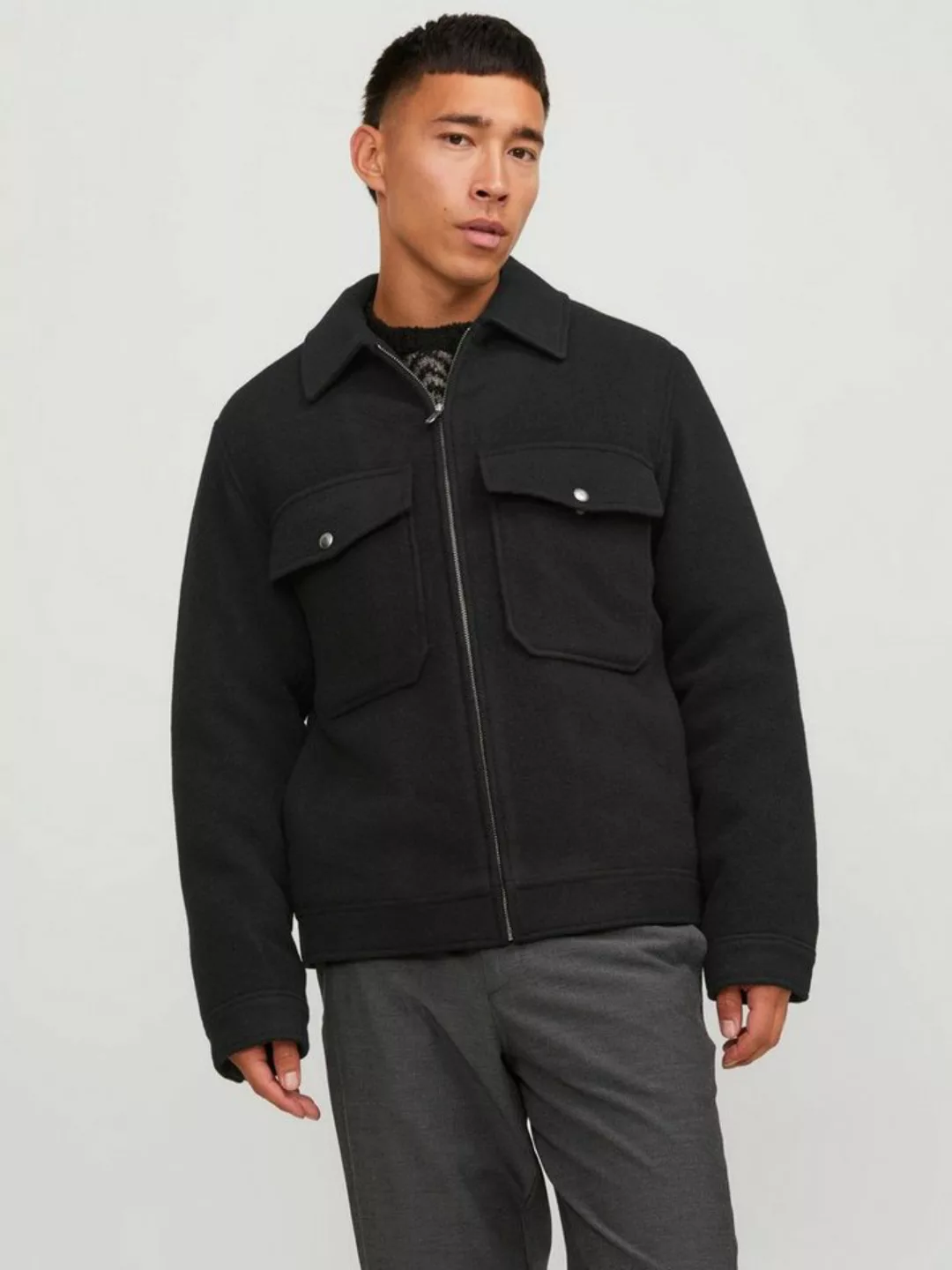 Jack & Jones Kurzjacke JPRBLUBAXTER WOOL JACKET SN günstig online kaufen