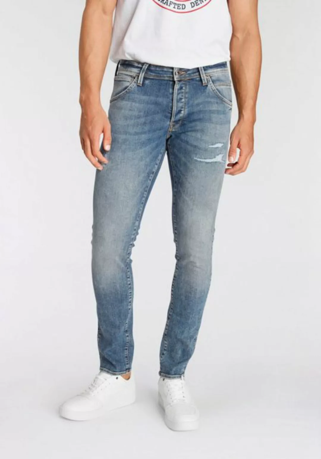 Jack & Jones Slim-fit-Jeans "JJIGLENN JJFOX AGI 304 50SPS NOOS" günstig online kaufen