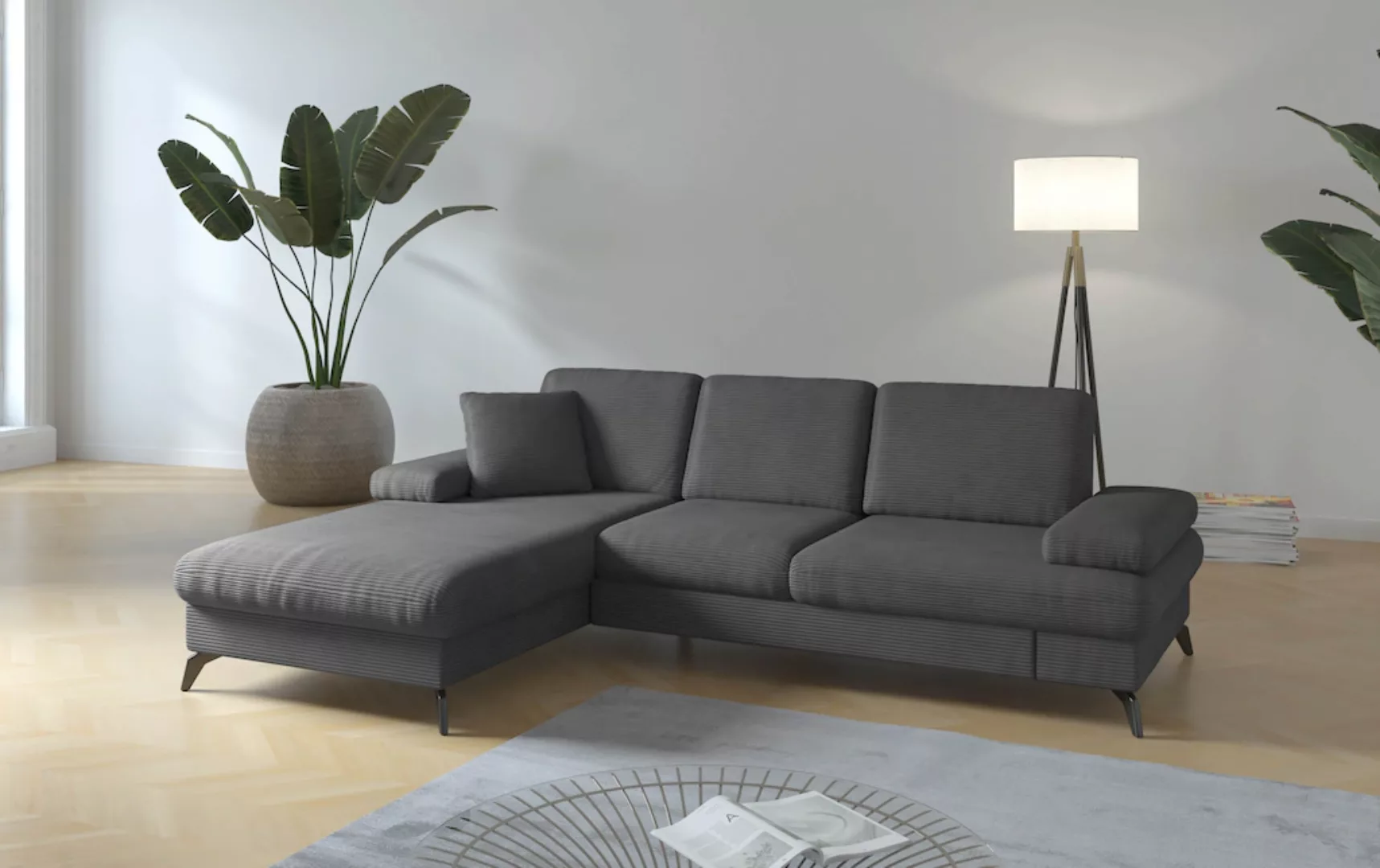 sit&more Ecksofa "Morris Jubi L-Form, inklusive XXL-Liegefläche, bzw. Schla günstig online kaufen