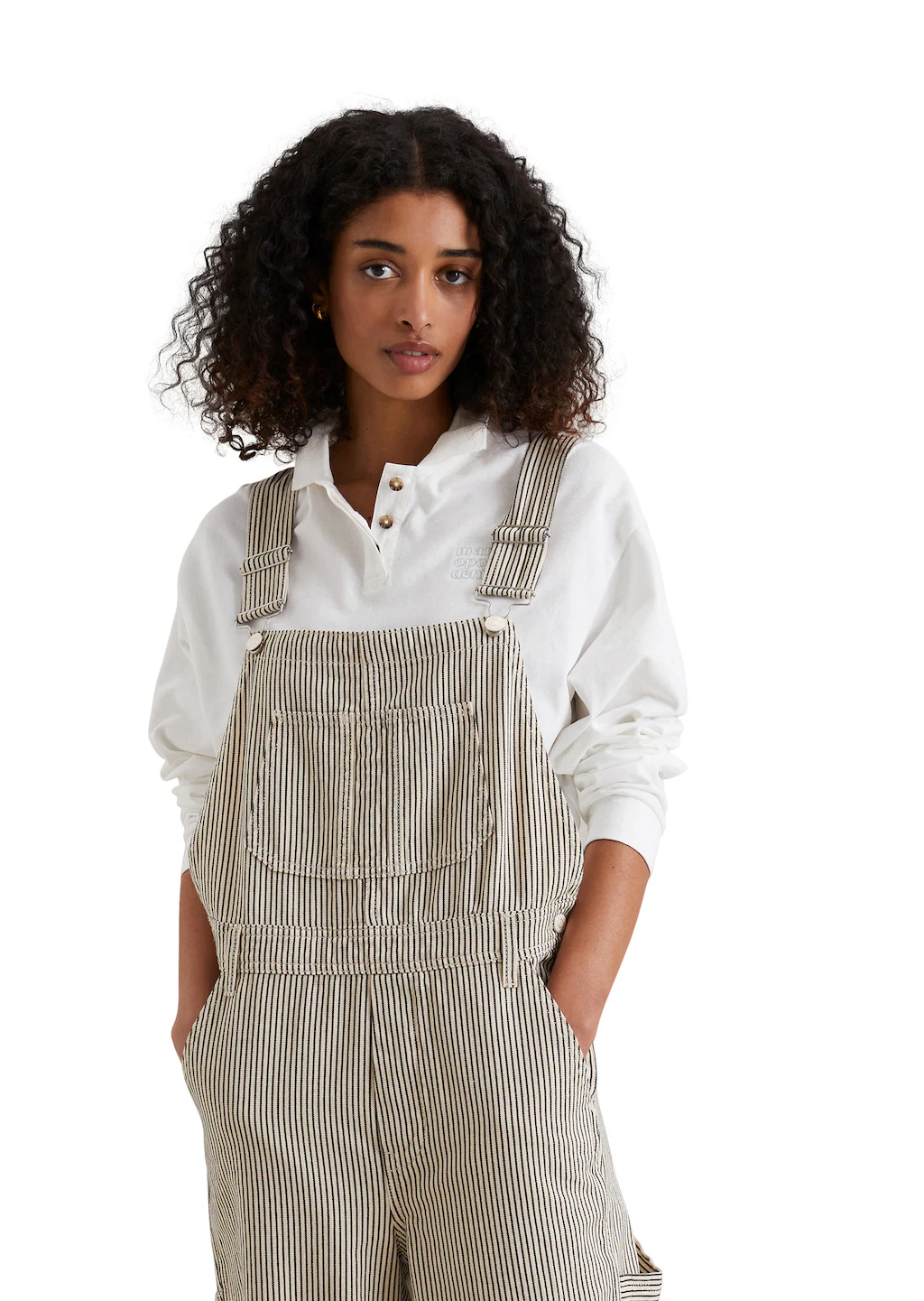 Marc OPolo DENIM Overall "aus gestreiftem Organic Cotton" günstig online kaufen