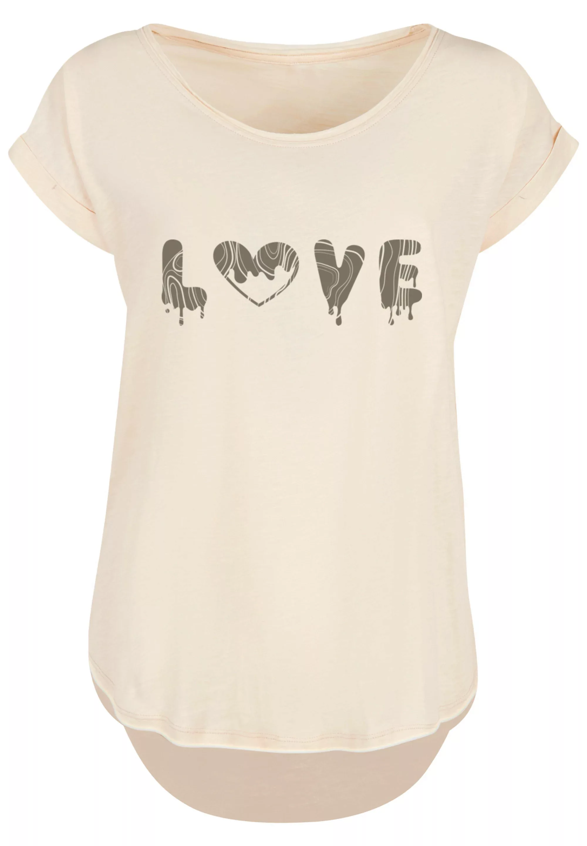 F4NT4STIC T-Shirt "Valentinstag Love Pink", Print günstig online kaufen