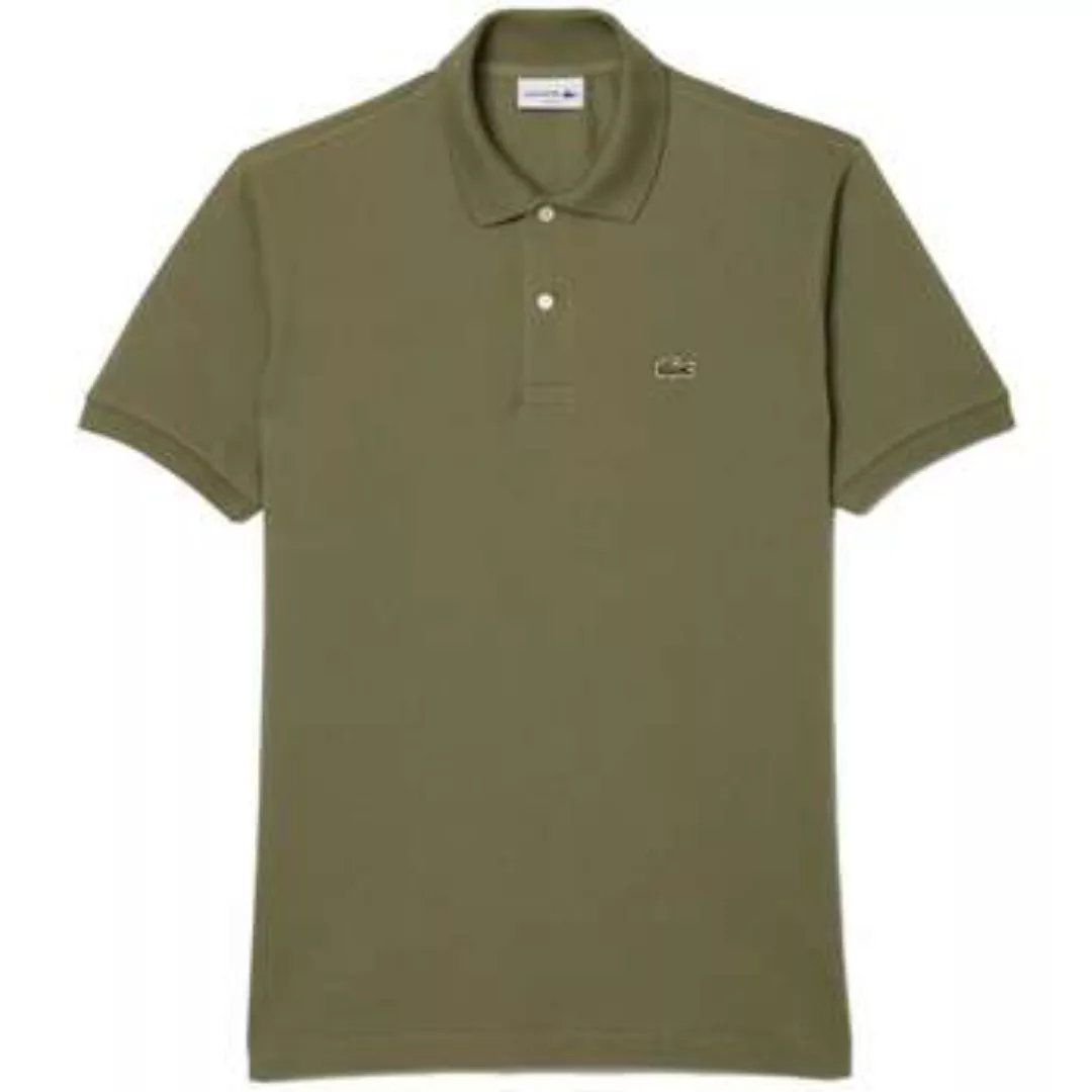 Lacoste  T-Shirts & Poloshirts Classic Fit Polo Shirt Khaki Green günstig online kaufen