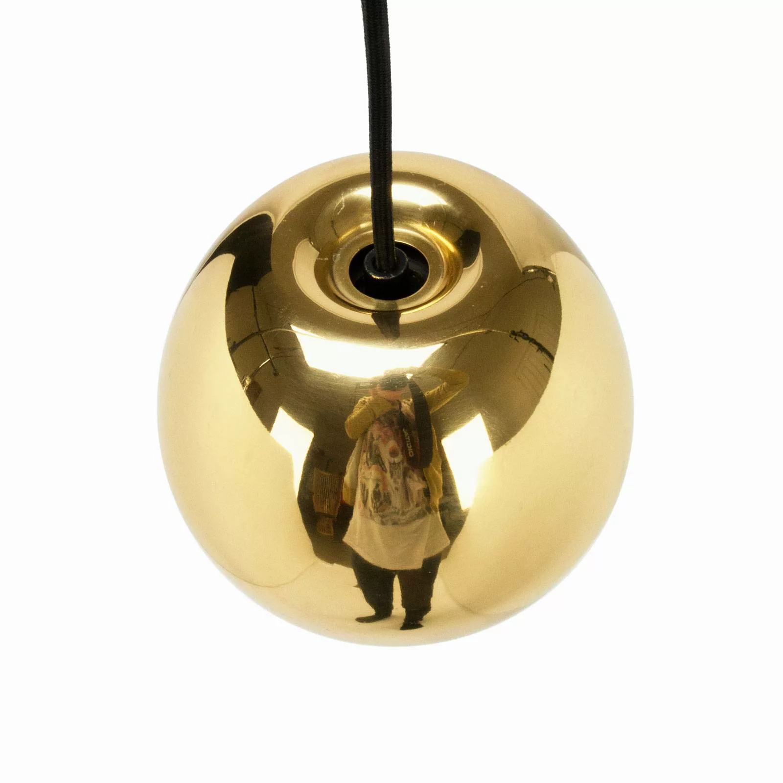 Tom Dixon Void Mini LED-Pendellampe Ø15cm messing günstig online kaufen