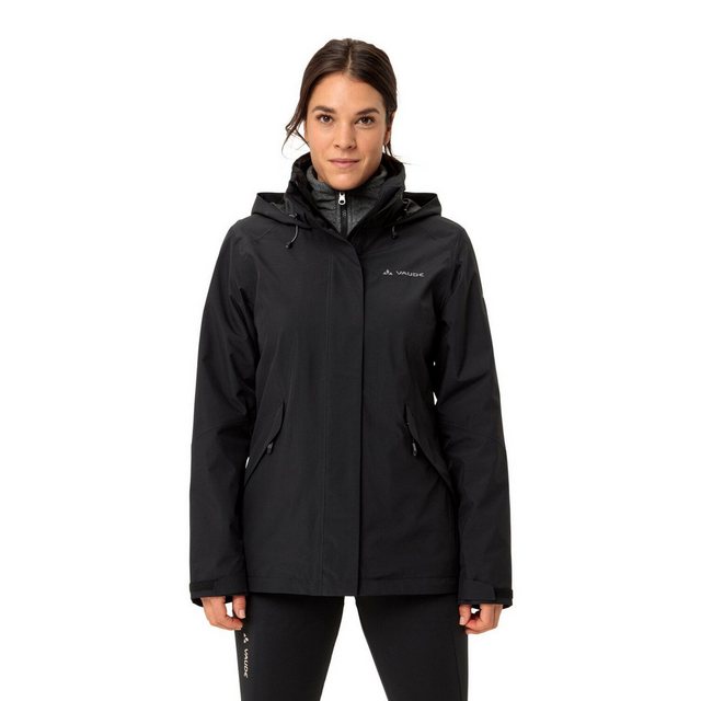 VAUDE Winterjacke Rosemoor 3in1 Outdoor Jacket, schwarz günstig online kaufen