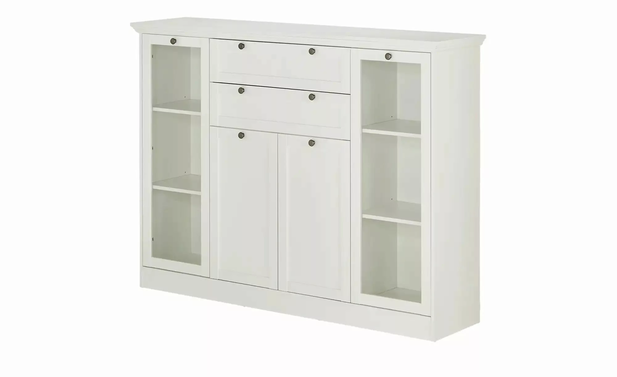 Highboard  Laurito ¦ weiß ¦ Maße (cm): B: 160 H: 120 T: 40.0 Kommoden & Sid günstig online kaufen