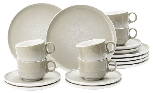 Seltmann Weiden Kaffeeservice »Sento Home, Geschirr-Set, 18-teilig«, (Set, günstig online kaufen
