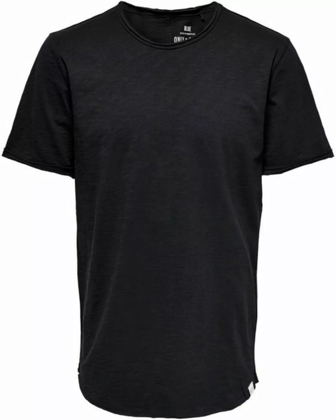 Only & Sons Herren Rundhals T-Shirt ONSBENNE LONGY - Regular Fit günstig online kaufen