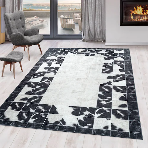 Ayyildiz Teppiche Teppich »FIESTA 4307«, rechteckig, 6 mm Höhe, Läufer, Pfl günstig online kaufen