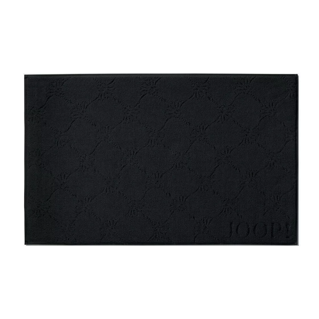 JOOP! Badematte Uni Cornflower 1670 schwarz - 906 50x80 cm Badematten Gr. 5 günstig online kaufen