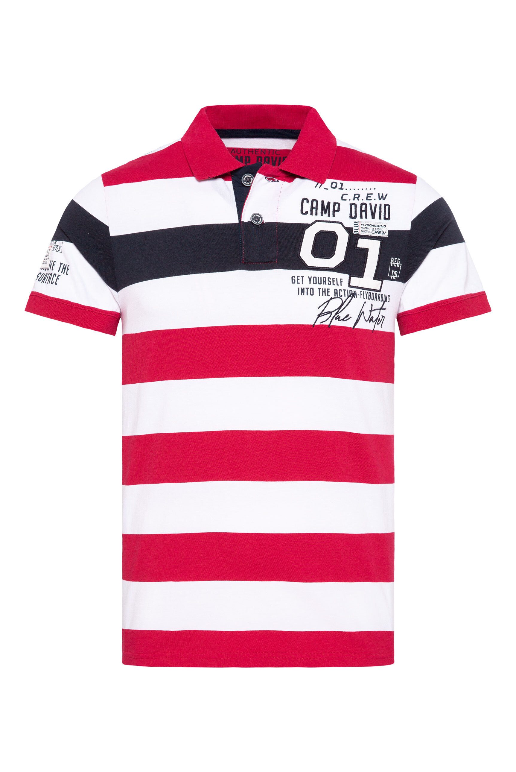 CAMP DAVID Poloshirt, aus Baumwolle günstig online kaufen