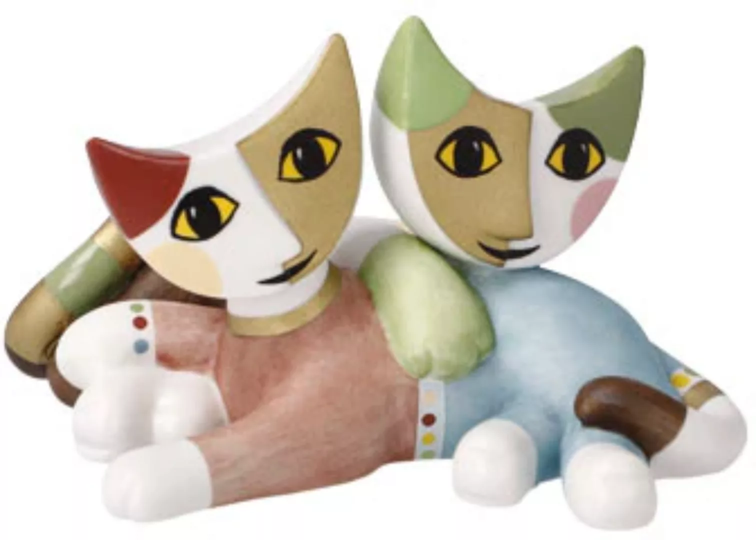 Goebel Dekofigur "Rosina Wachtmeister - Cats Adelia e Ottavio", Sammelfigur günstig online kaufen