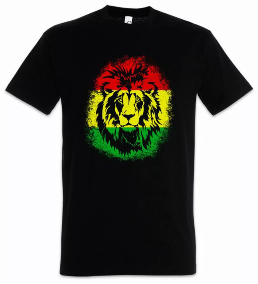 Urban Backwoods Print-Shirt Zion Lion II Herren T-Shirt Löwe Reggae Music M günstig online kaufen